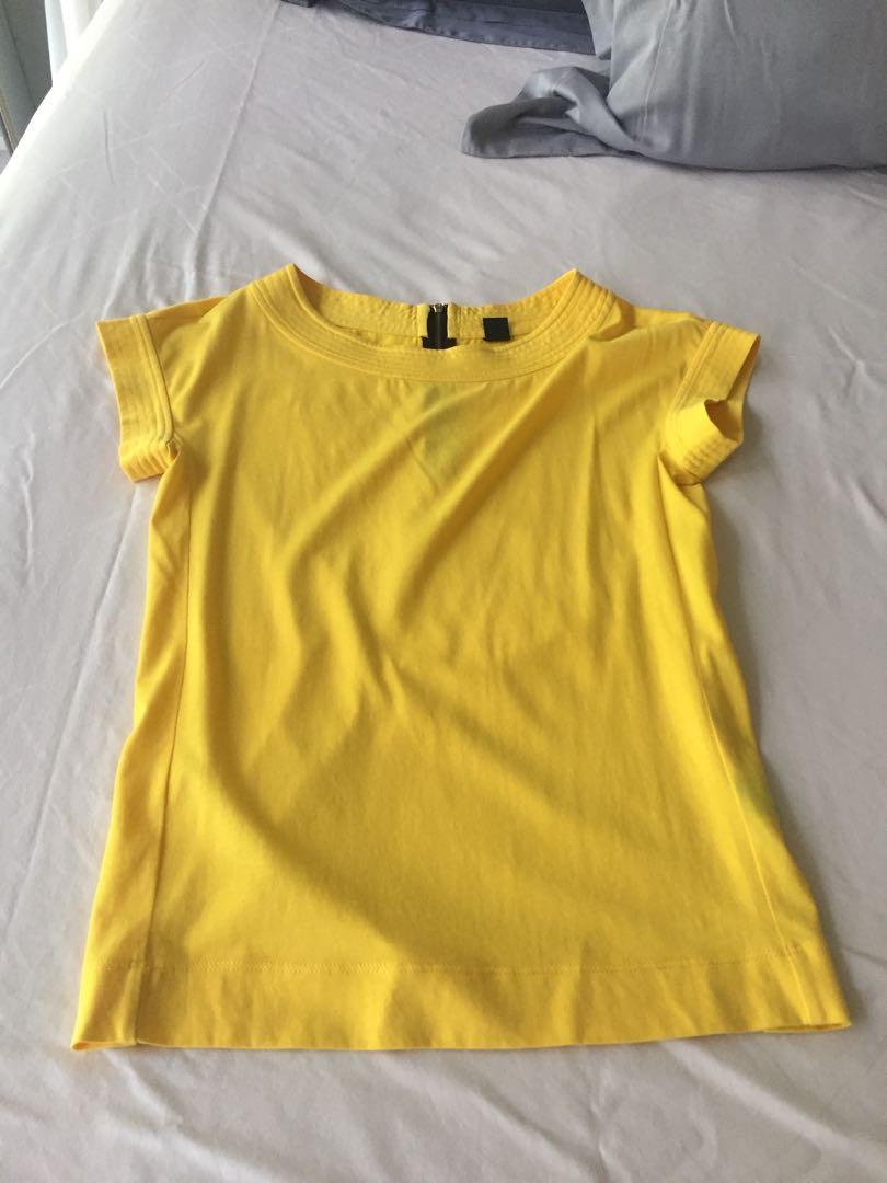 lemon yellow tops