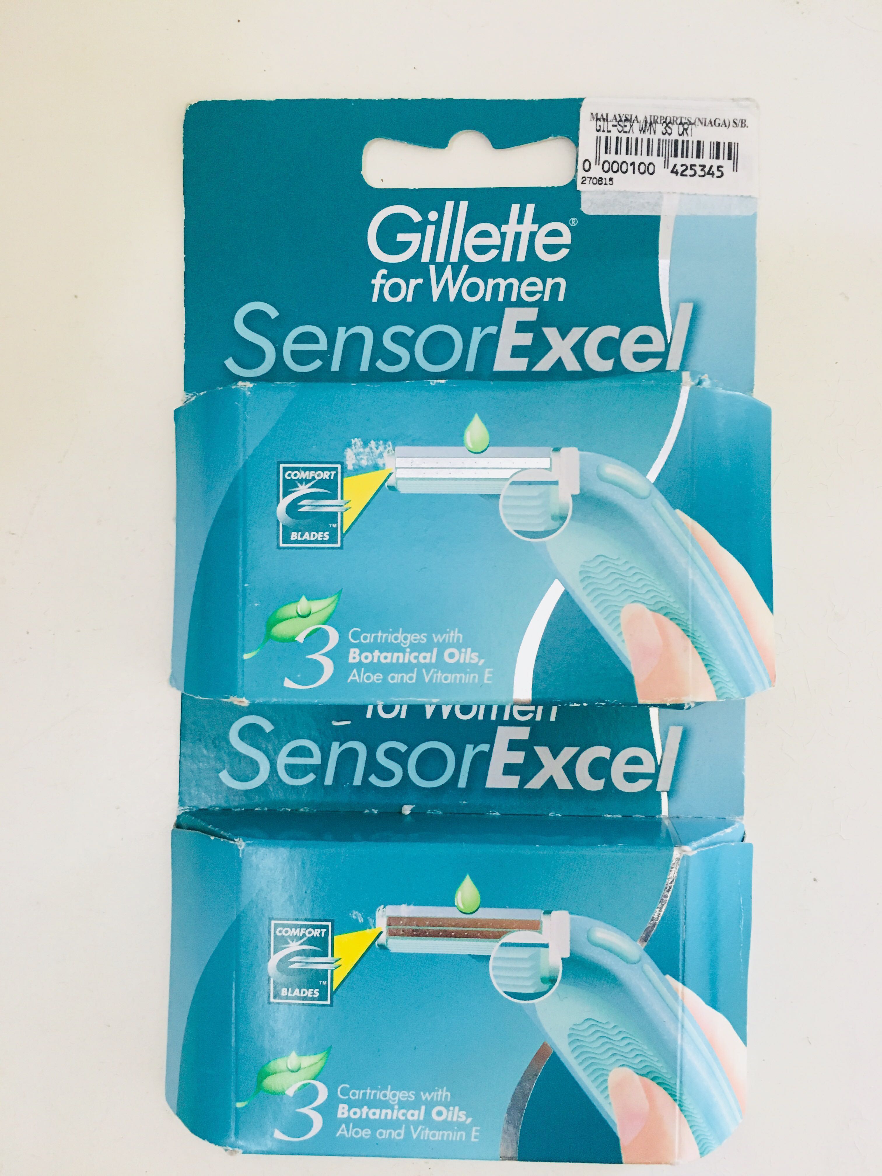 Gillette Sensor Excel cartridges for women Health Nutrition
