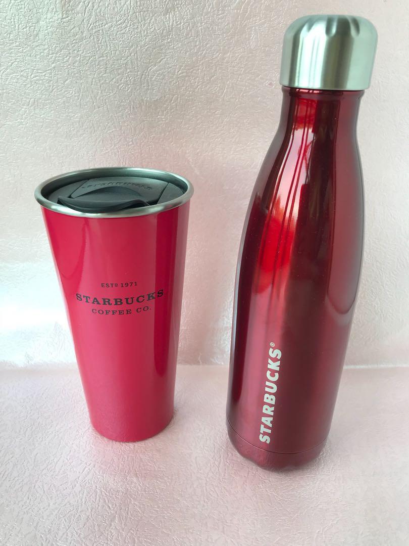 Gorgeous Red Starbucks S'well Thermos 