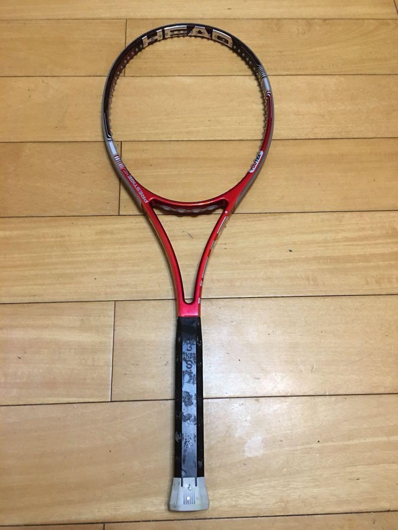 HEAD YOUTEK PRESTIGE MID網球拍 網球拍空拍 head網球拍 網球拍, 體育器材, 健身用品, 有氧健身器材在旋轉拍賣
