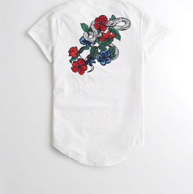 Hollister rose shirts top