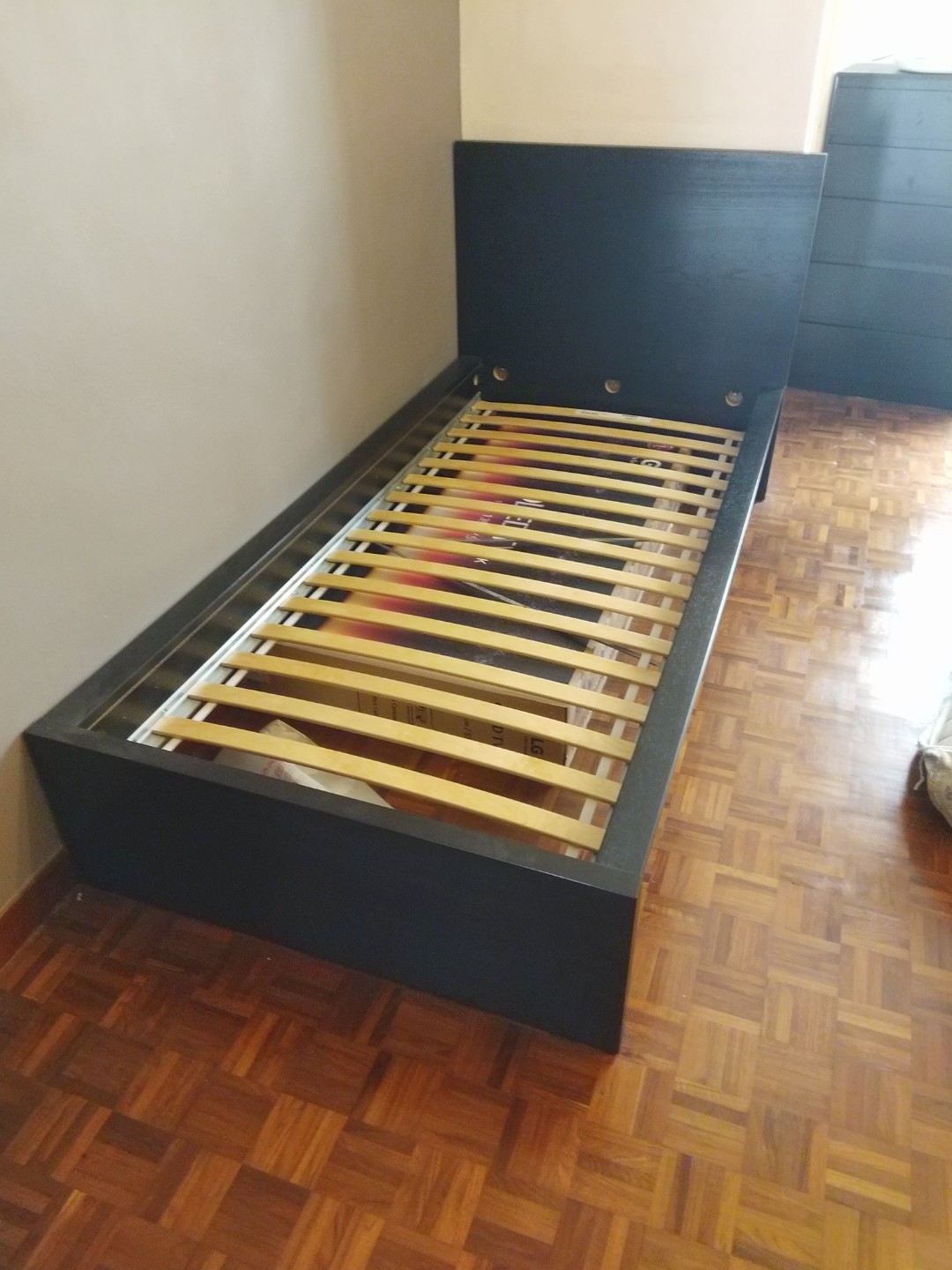 Ikea single Bed Frame Malm, Furniture & Home Living, Furniture, Bed