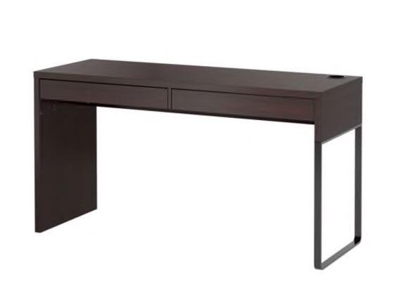 Ikea table with drawers, Furniture & Home Living, Furniture, Tables ...