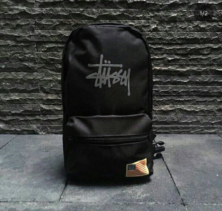 stussy troops sling bag