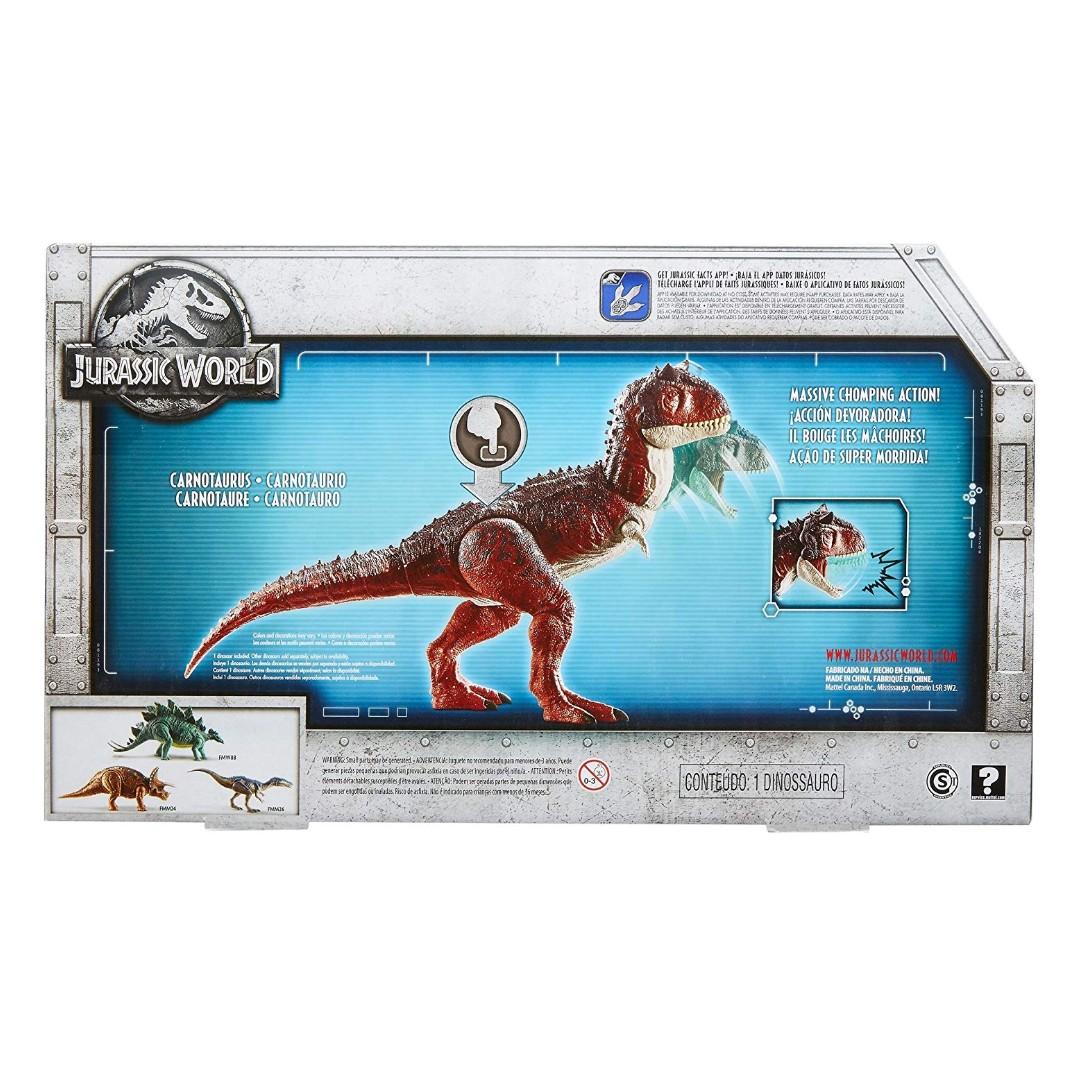 Jurassic world action attack carnotaurus hot sale figure