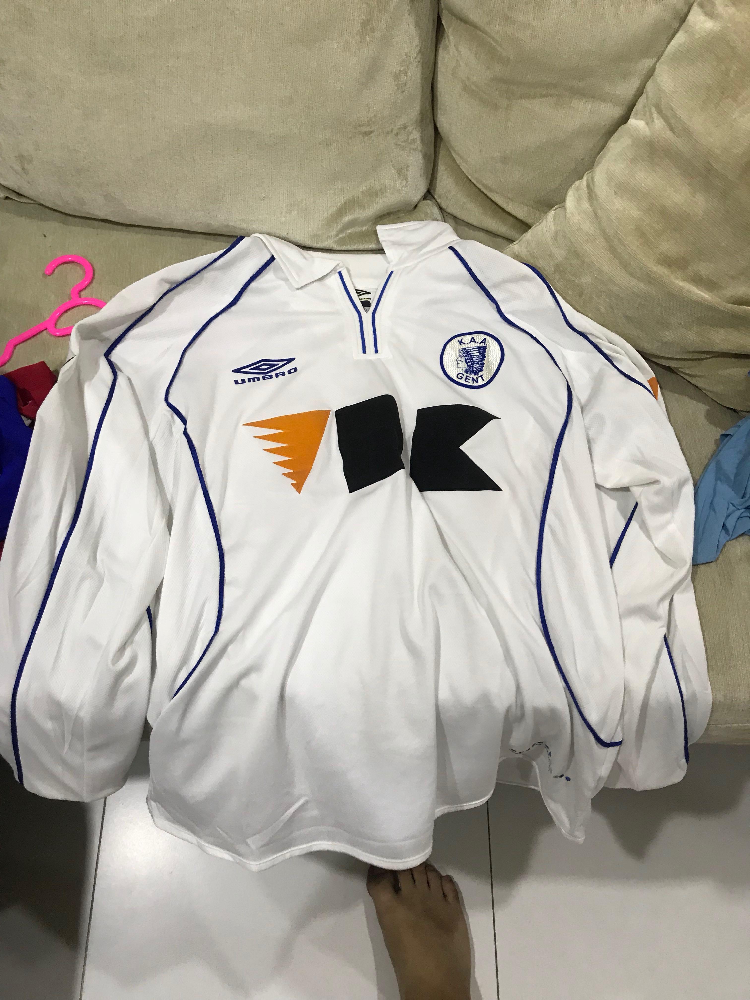 K A A Gent Fc Jersey Authentic Sports Sports Apparel On Carousell