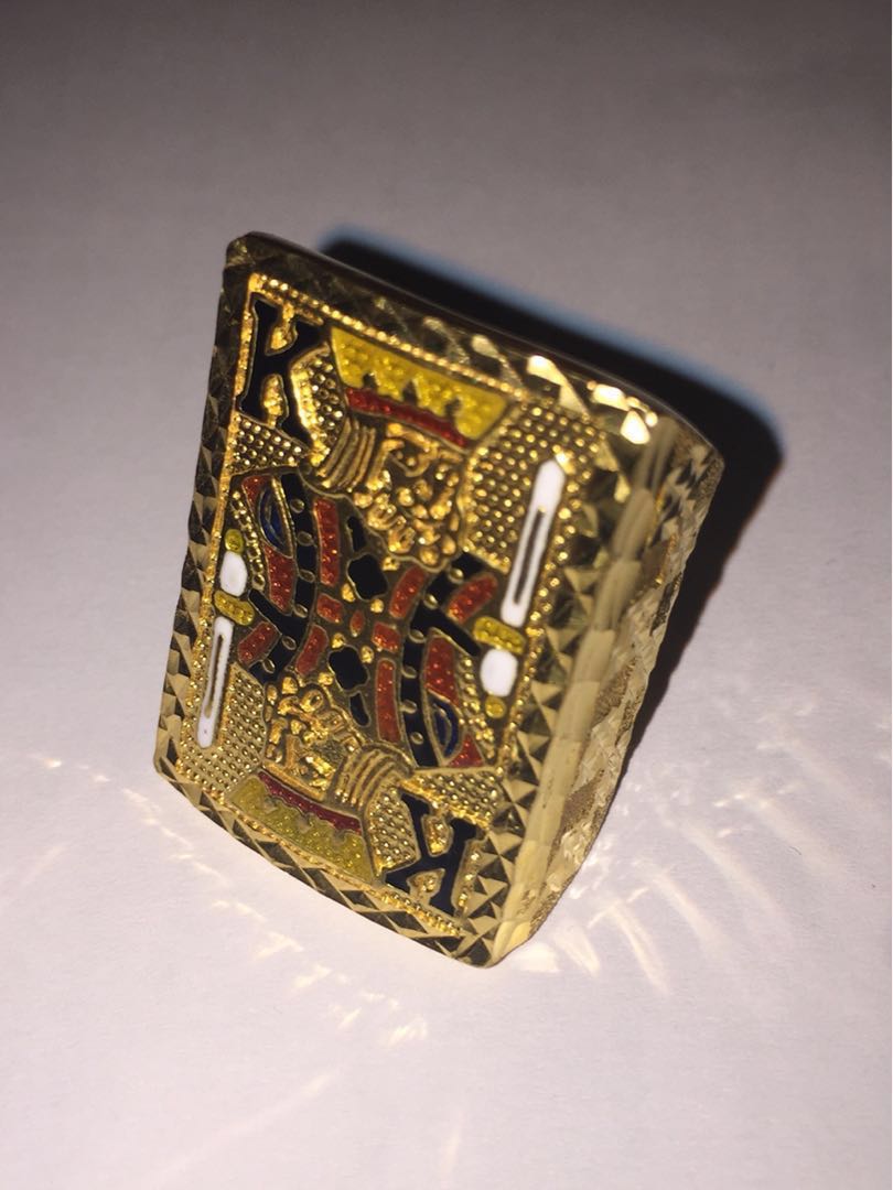 King gold outlet ring design