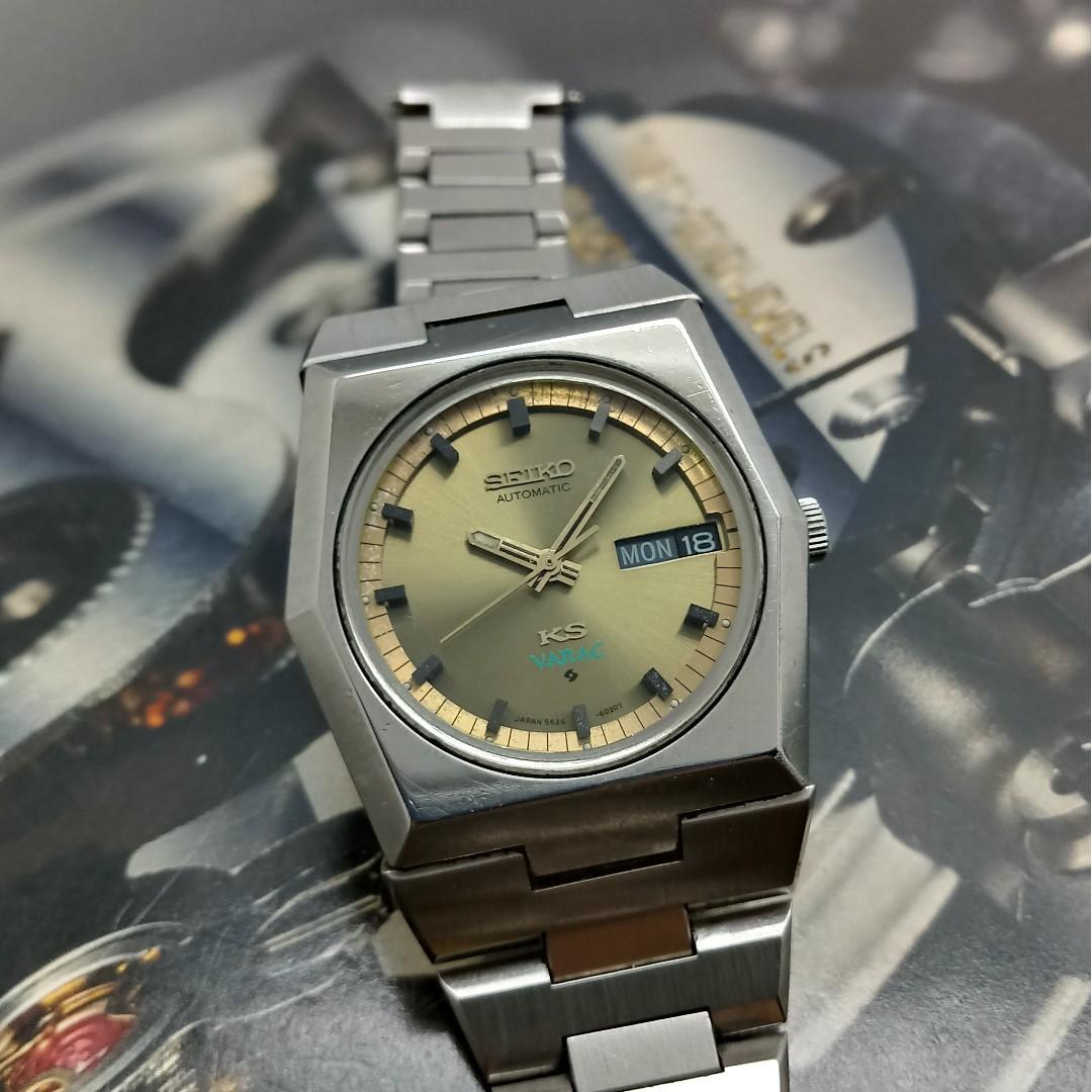 KING SEIKO VARAC 25 JEWELS AUTOMATIC WATCH 1972's, Luxury, Watches on  Carousell