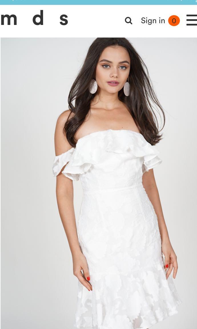 MDS White Dress for Sale, Women's Fashion, Dresses & Sets, Dresses on
