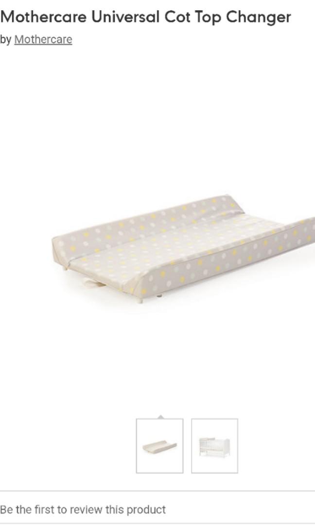 Mothercare universal shop cot top changer