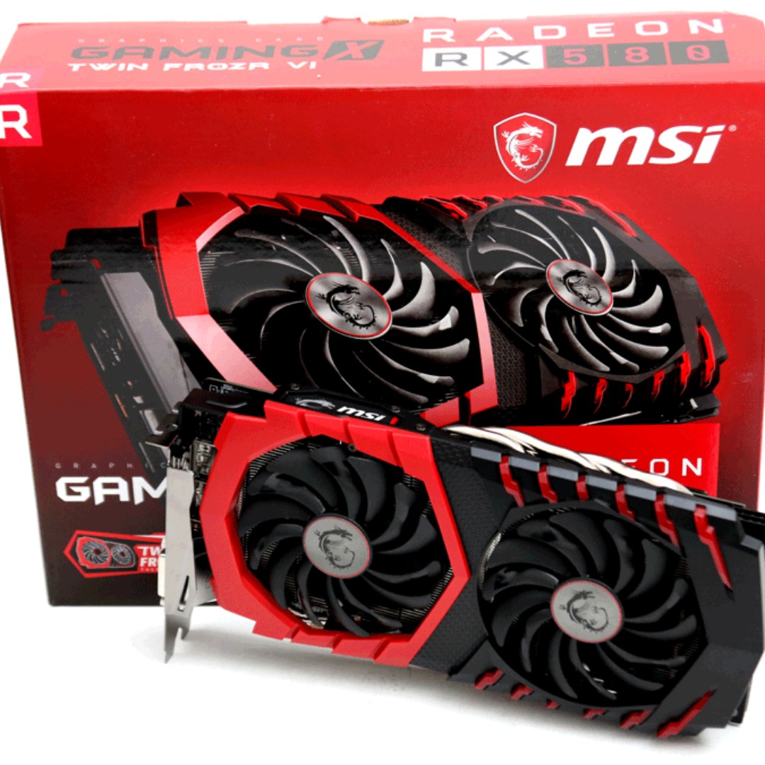 Radeon 580 msi sales