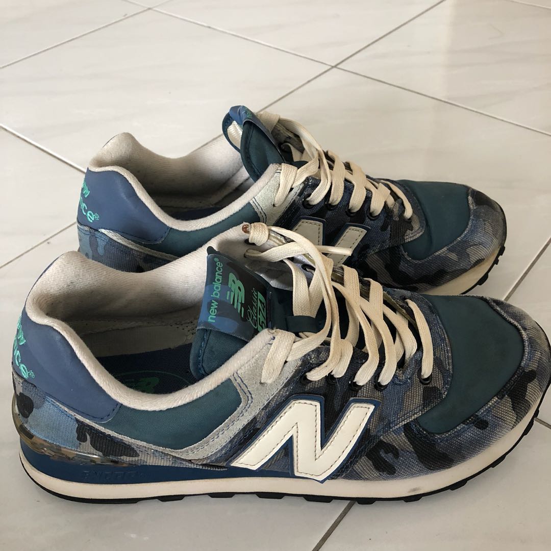 New Balance Classic 574 Camouflage, Men's Fashion, Footwear, Sneakers