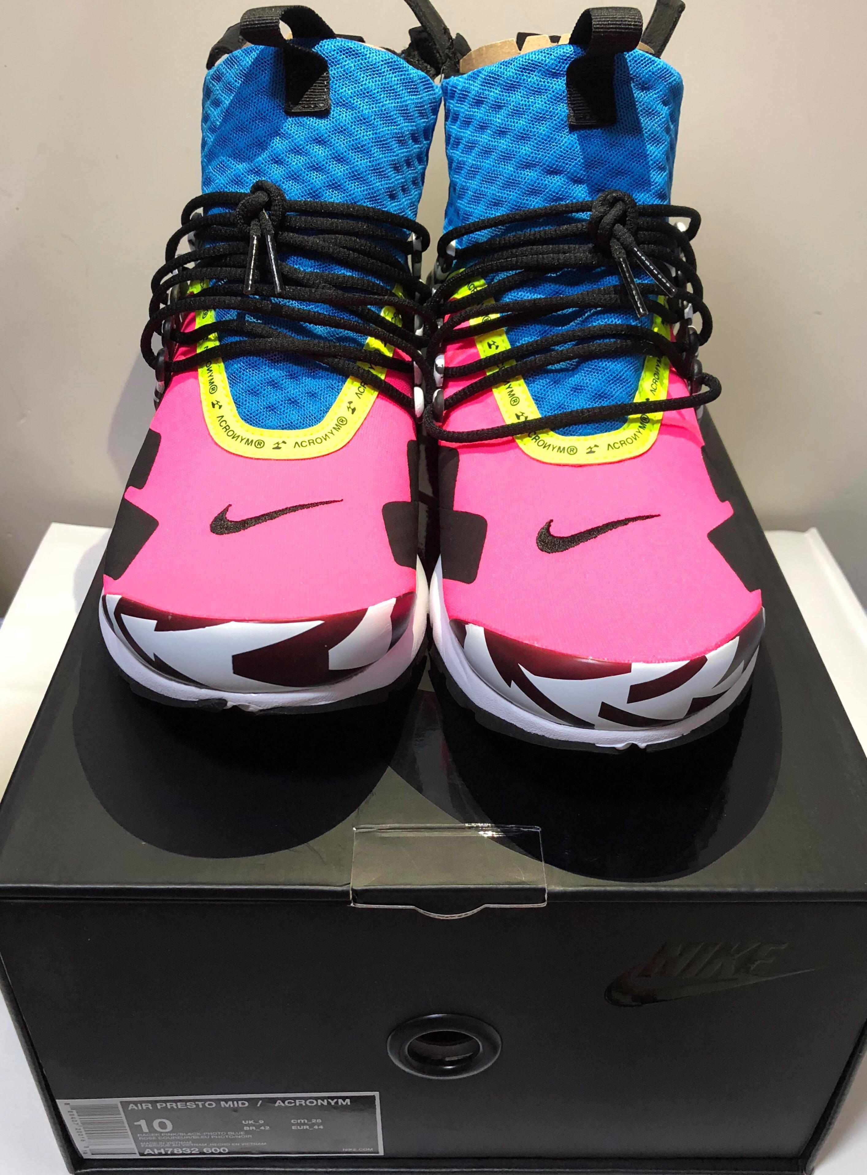 racer pink presto