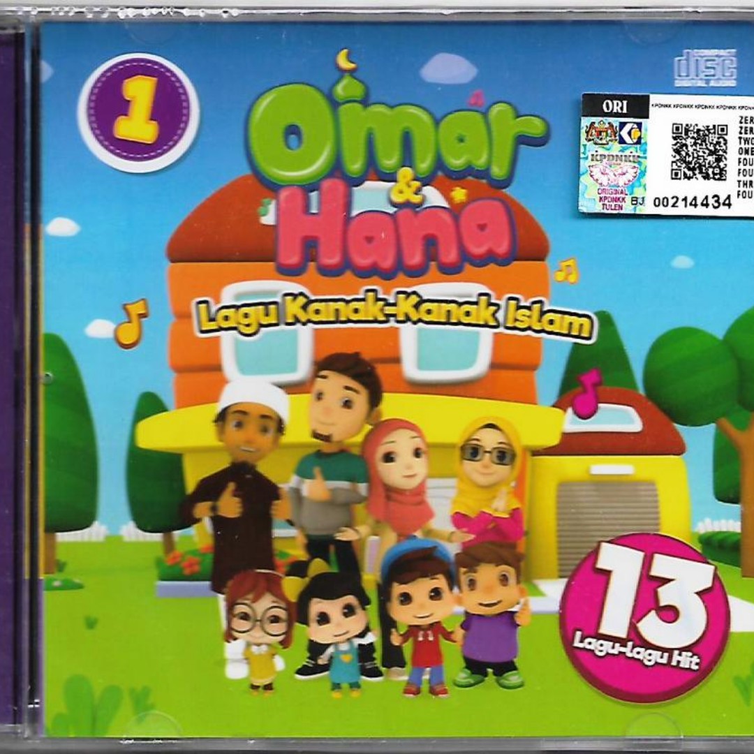Omar Dan Hana Lagu Kanak Kanak Islam Vol 1 Cd Music Media Cd S Dvd S Other Media On Carousell