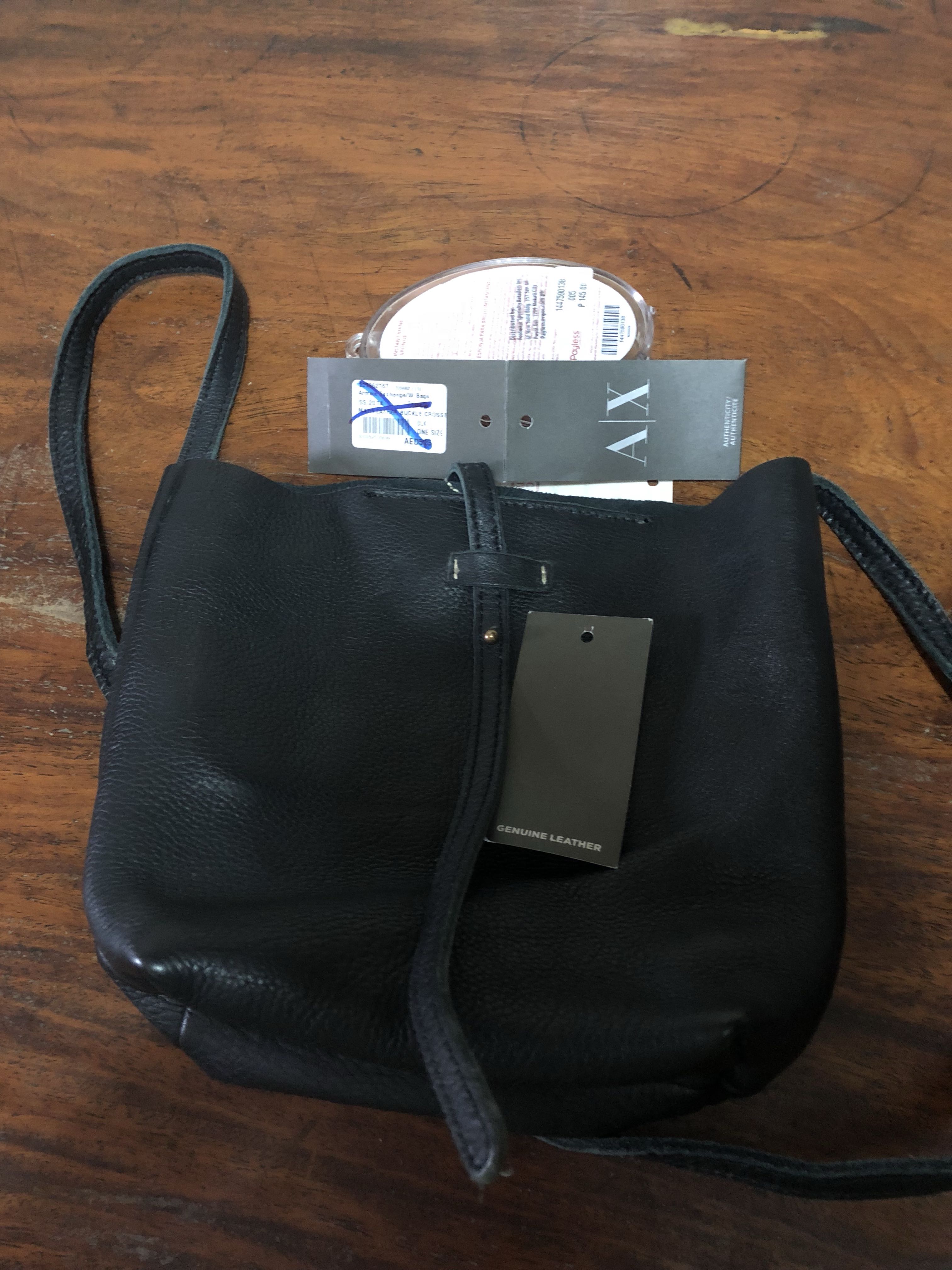 armani exchange sling bag