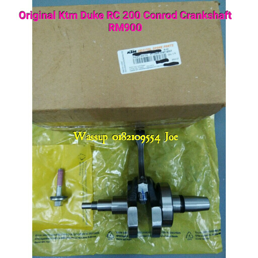 Ktm rc 200 crankshaft hot sale price