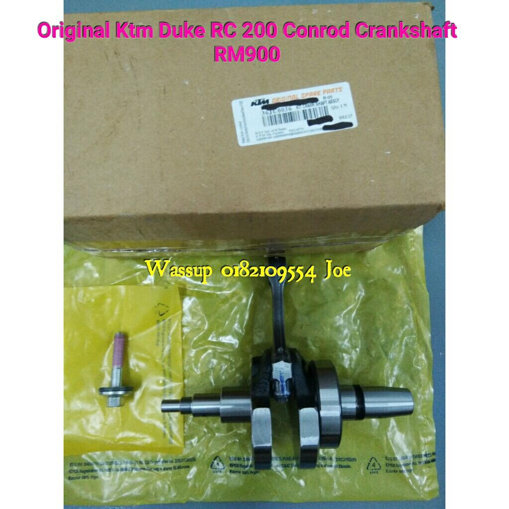 Original Ktm Duke RC 200 Conrod Crankshaft RM900 Auto Accessories on Carousell