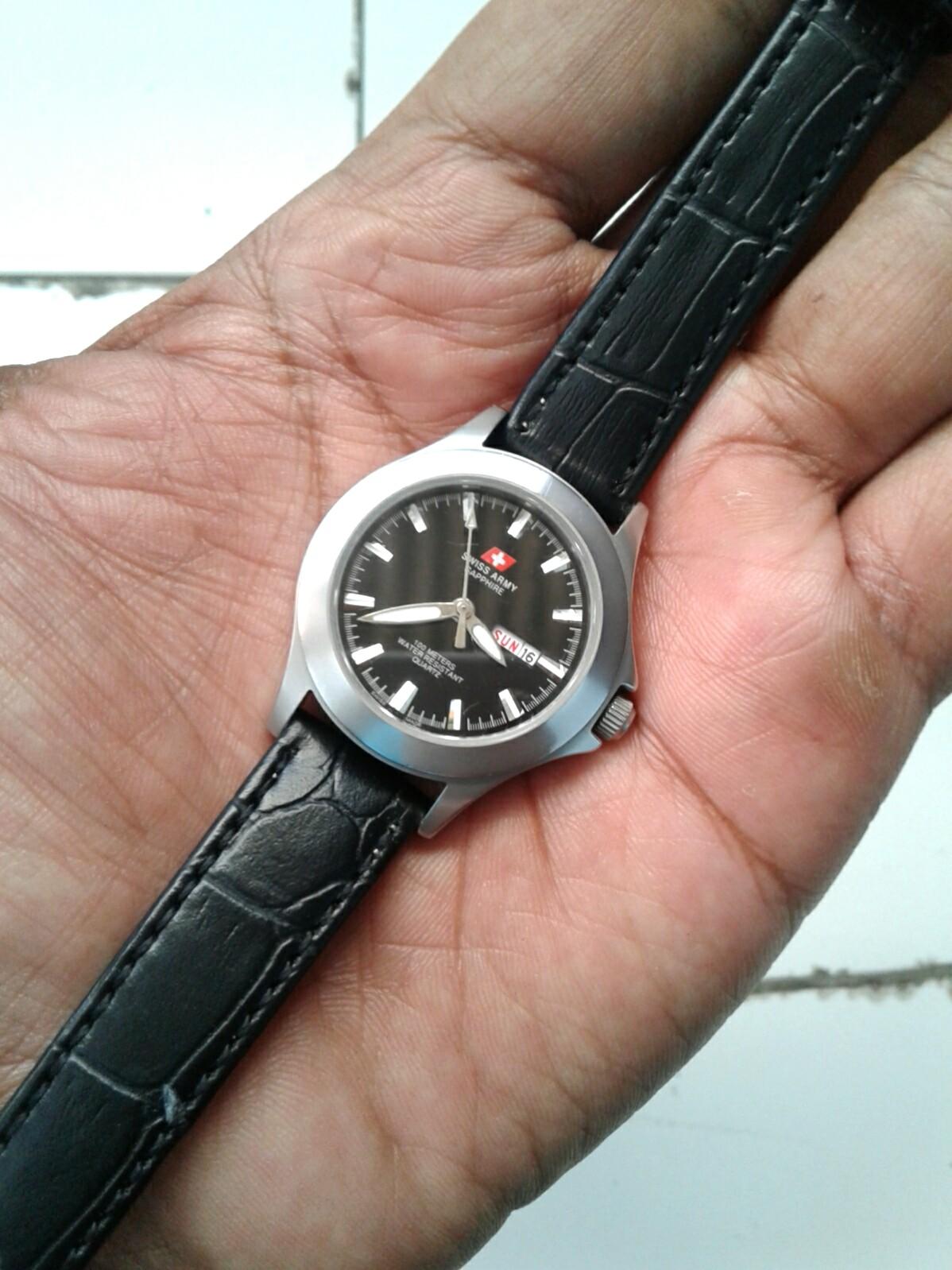 Original Swiss Army Sapphire HCC 2824 9 Fesyen Wanita Jam Tangan