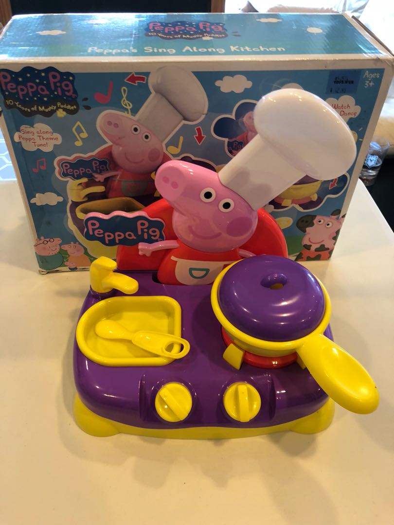 peppa pig sing along kitchen