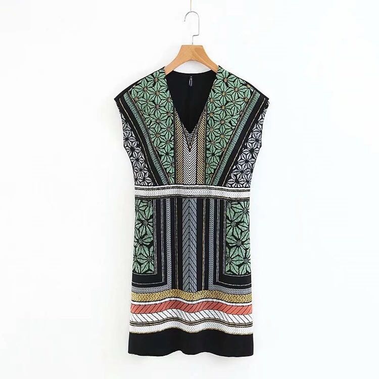 PO) Zara Inspired Tribal Print Dress 