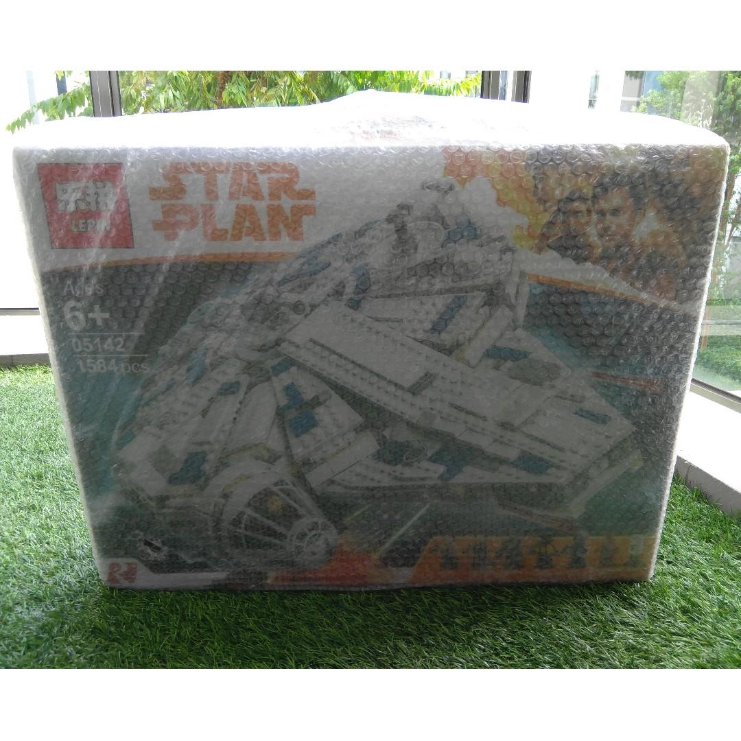 Available Stock LEPIN 05142 Star Wars Kessel Run Millennuim Falcon 75212