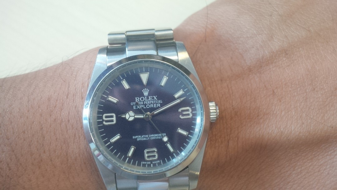 Rolex explorer 1 36mm, Fesyen Pria, Jam 