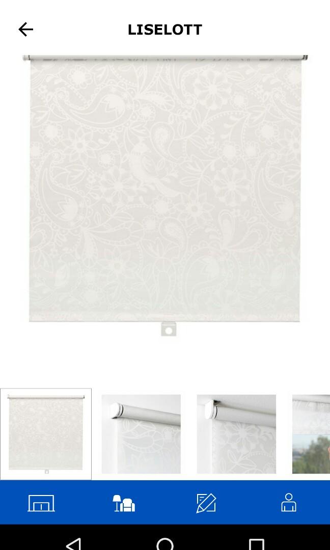 Roller Blind Ikea Home Furniture Home Decor On Carousell