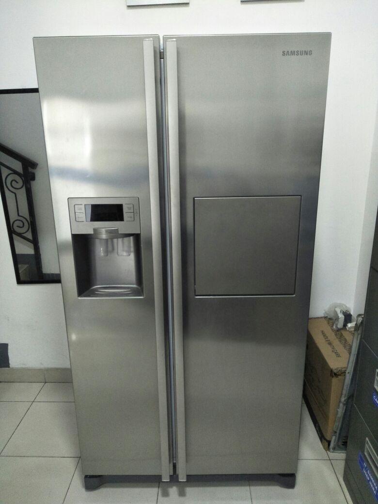 samsung kulkas side by sidewith water dispenser 580ltr