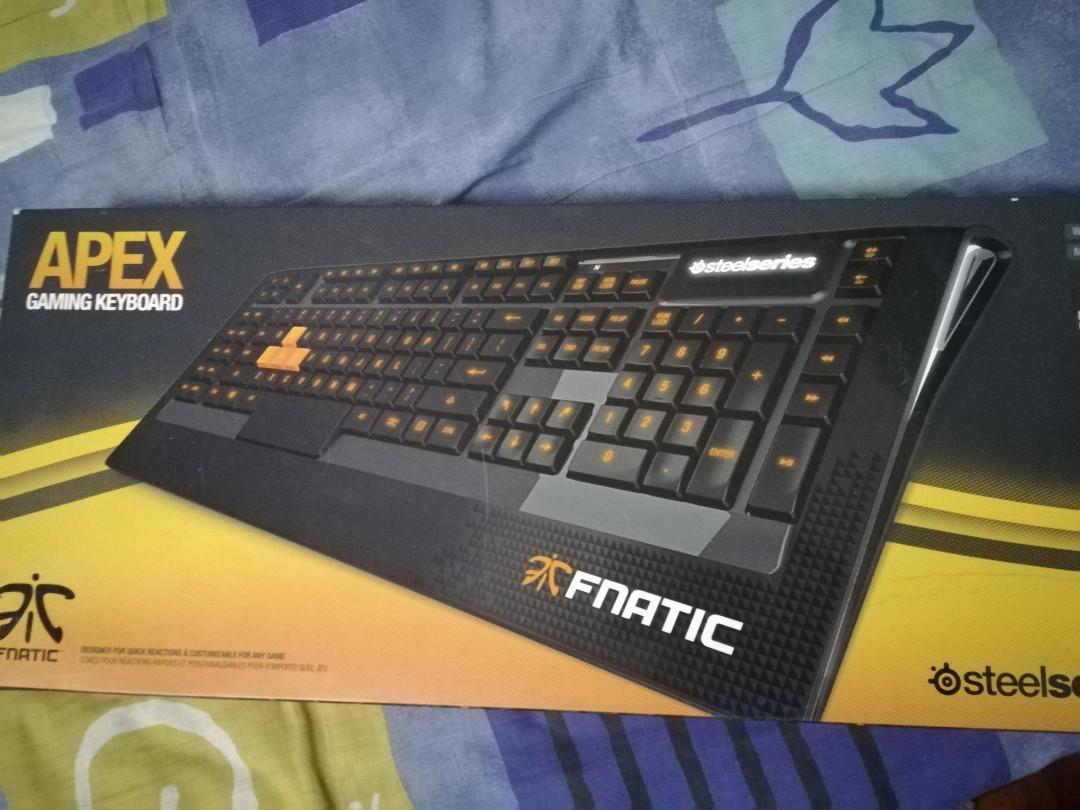 Steelseries Apex Fnatic edition Limited Edition RGB Windows Mac