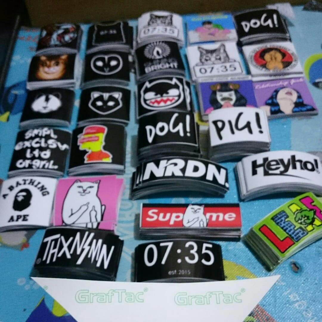 Sticker Distro All Brand Murah Olshop Fashion Olshop Wanita Di Carousell