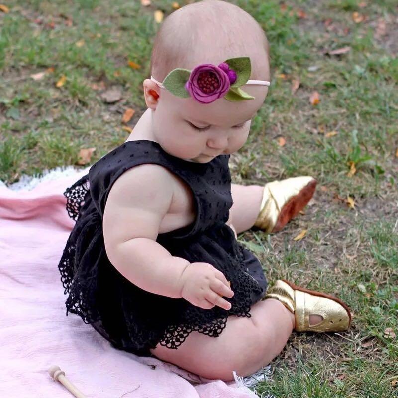 black frock for baby girl