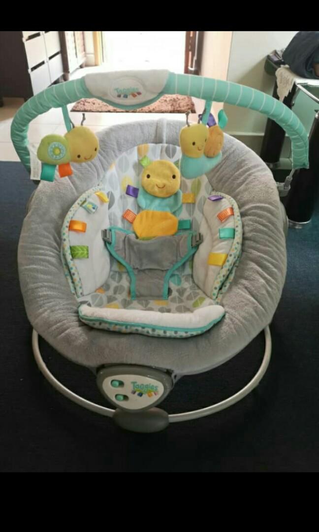 taggies soft n snug bouncer