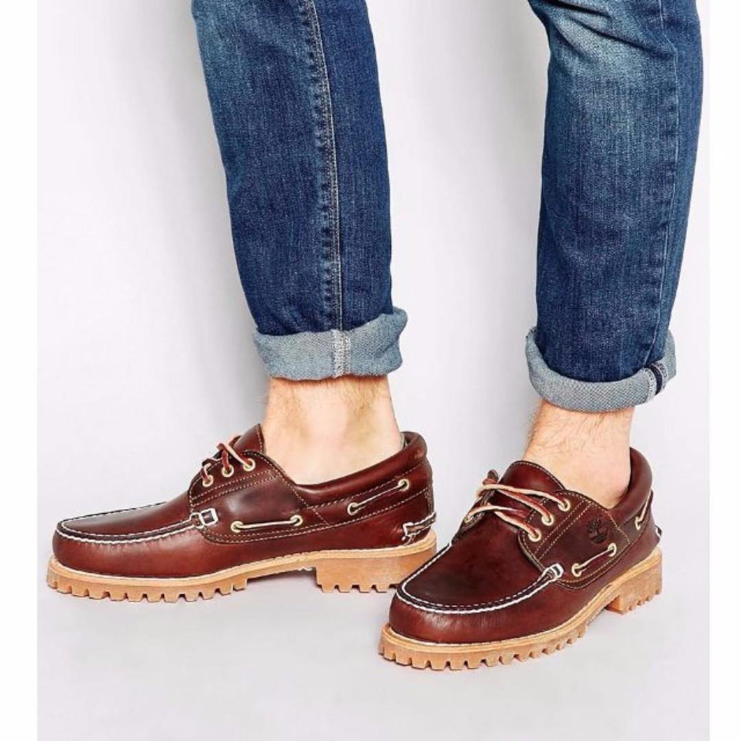 Classic Lug Boat Shoes (Oxblood Red 
