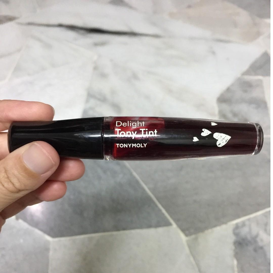 Tony Moly Delight Tony Tint in Red [Lip Tint], Beauty & Personal Care ...