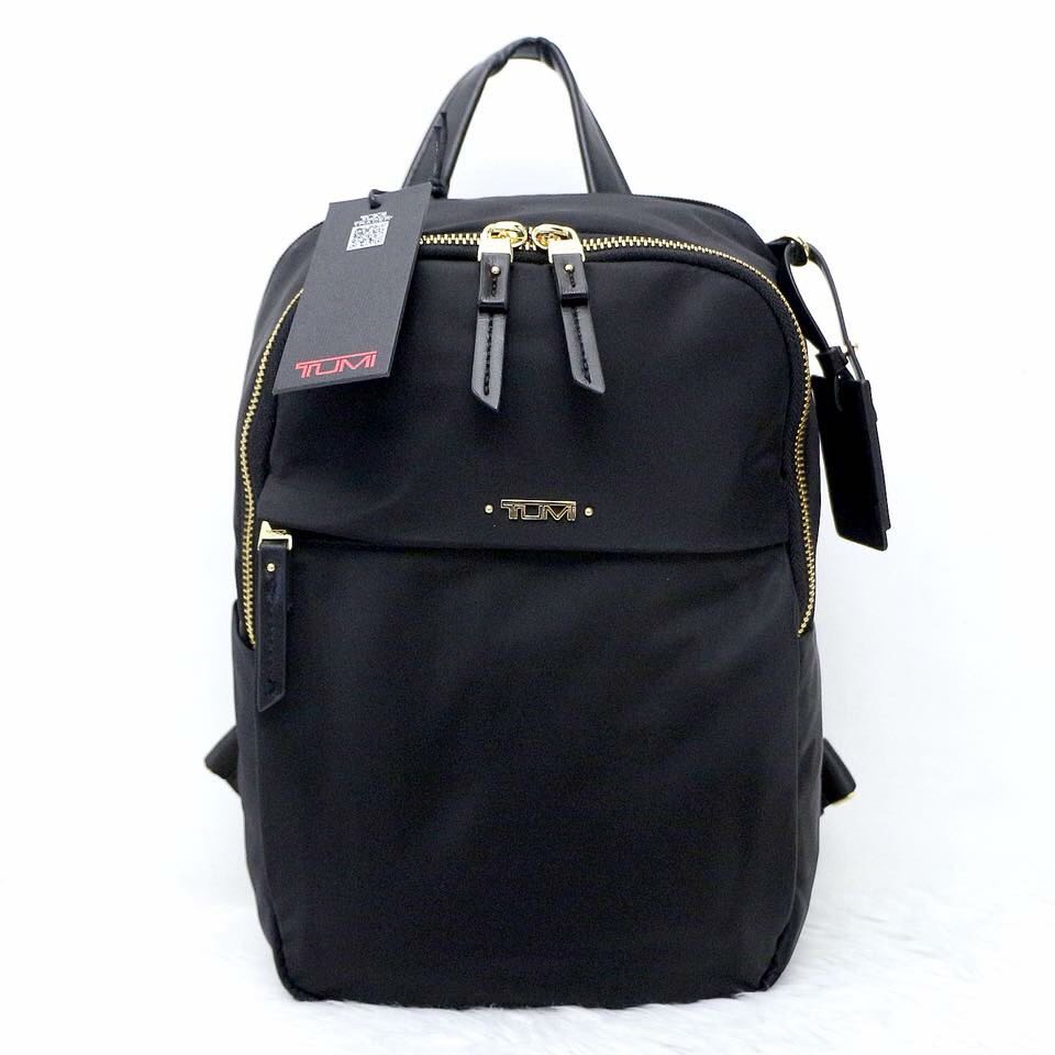 tumi nylon backpack