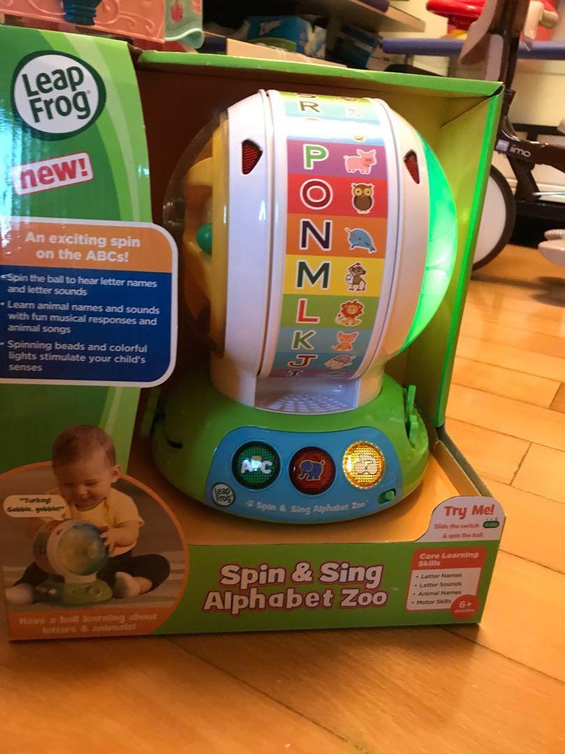 vtech spin and sing alphabet zoo