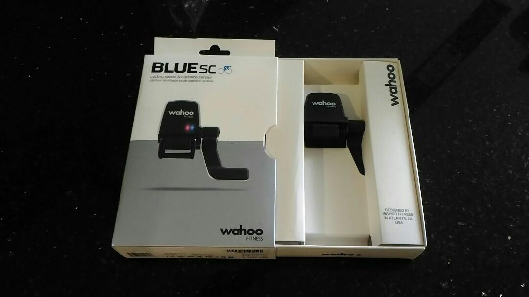 wahoo fitness blue sc speed and cadence sensor