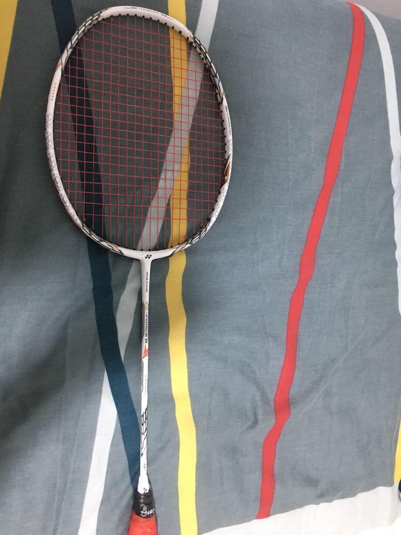 Yonex Voltric Z Force 2 Lin Dan Edition (White) Badminton Racket, Sports  Equipment, Sports & Games, Racket & Ball Sports On Carousell