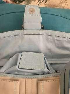 Coach bag good condition except for the few marks