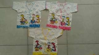 Baju Bayi Giraffe 3 pcs