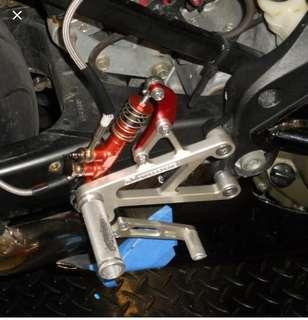 Beringer rear brake master cylinder