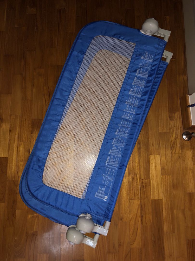 wooden bed guard mothercare