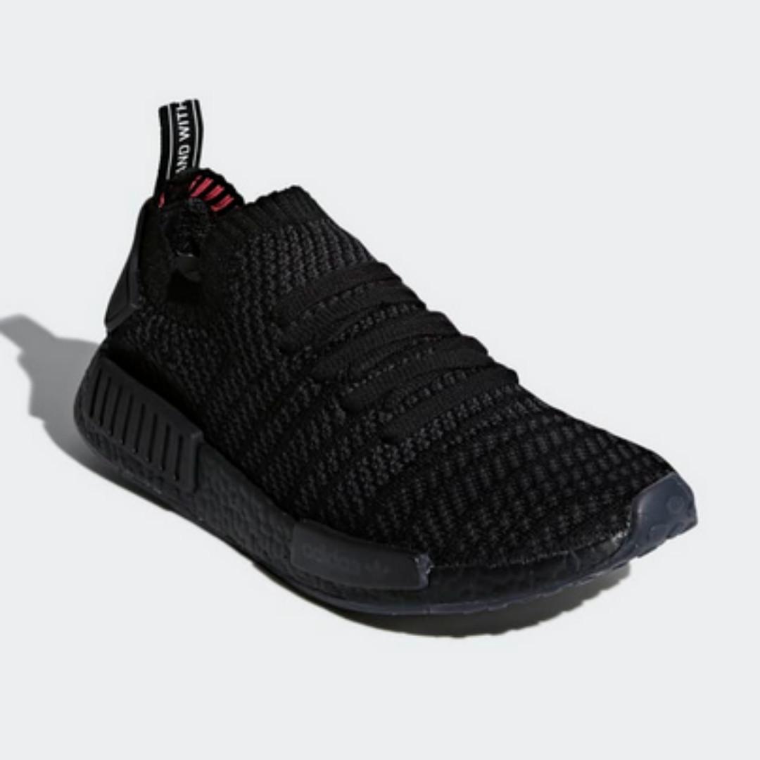 nmd r1 stlt primeknit black