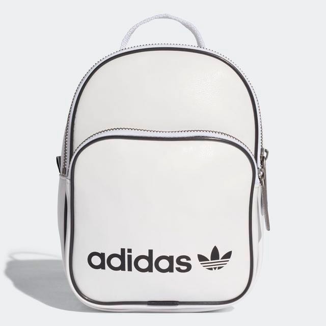 Adidas Originals White Mini Backpack 