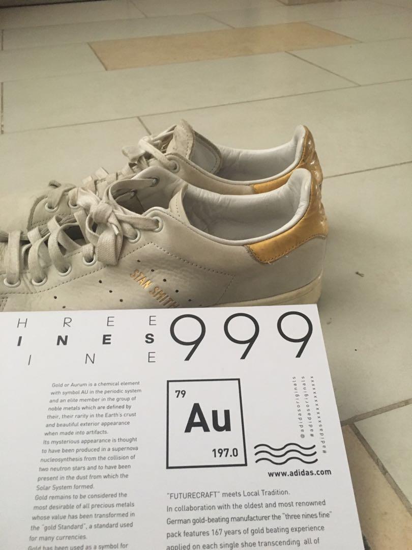 stan smith 24k gold