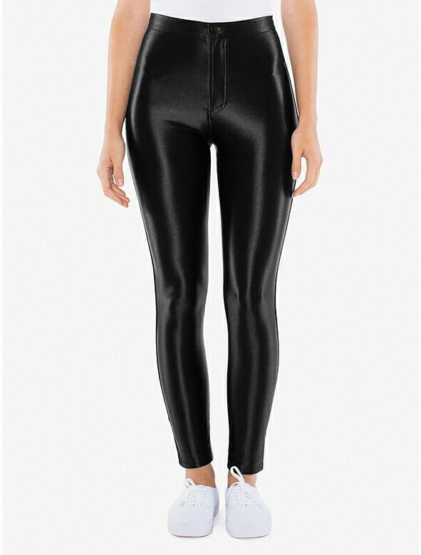 American apparel shiny leggings Clearance