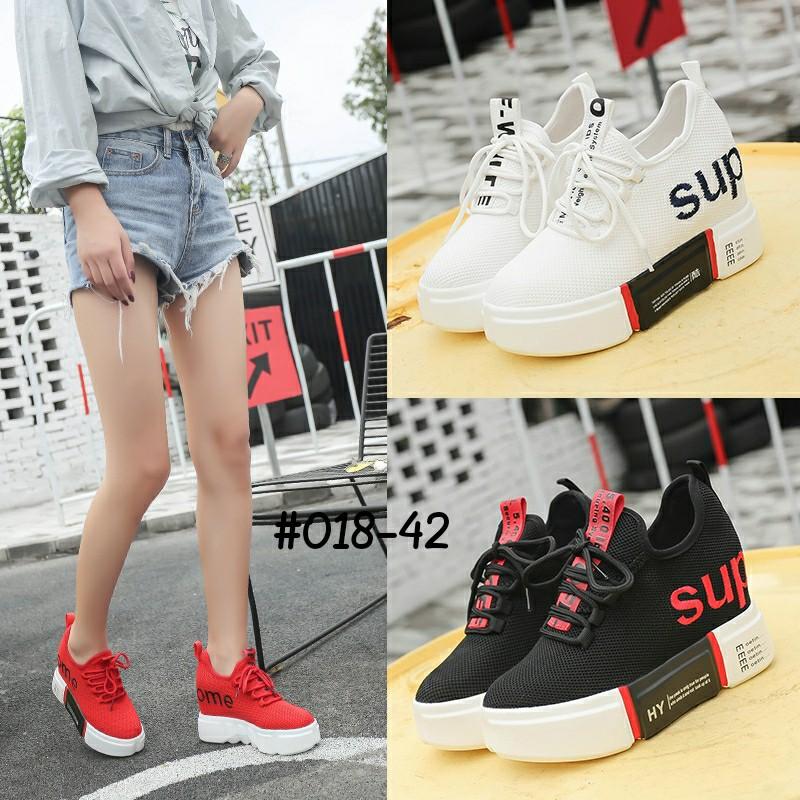 Asli Import Sepatu Sepatu Wedges Korea Fesyen Wanita Sepatu Di Carousell