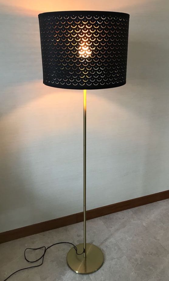 Blue Floor Lamp Ikea Excellent Condition Furniture Home Living Decor Other On Carou Blue Floor Lamp Ikea Excellent, Uplight Floor Lamp Ikea