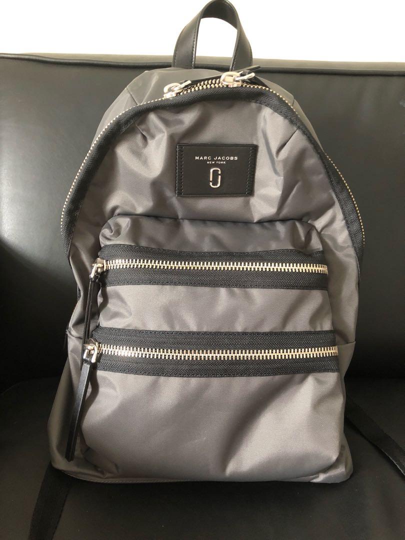 Marc jacobs deals grey backpack