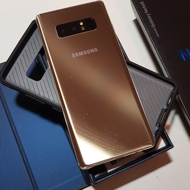 Bnib Samsung Note 8 Maple Gold Mobile Phones Tablets Android Phones Samsung On Carousell